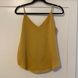 Express, Yellow Gold camisole, size small